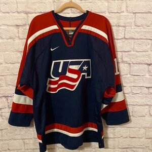 Vintage Team USA Chris Drury 2002 Nike hockey jersey